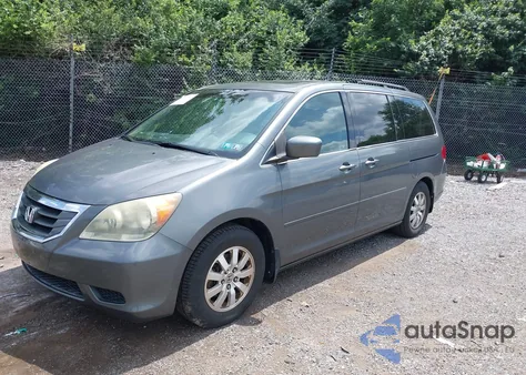 2008 Honda Odyssey Ex-L from USA, damaged, VIN 5FNRL38708B401918
